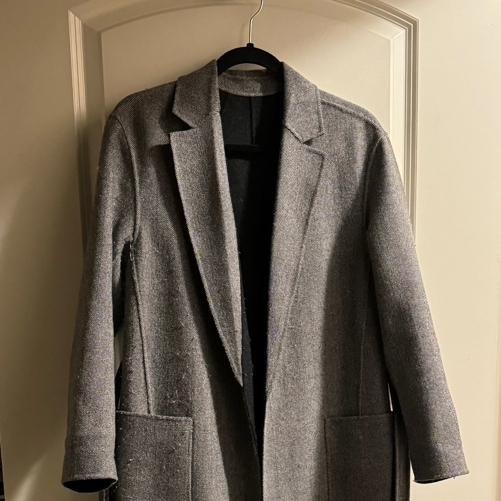 Reversible Massimo Dutti Wool Coat